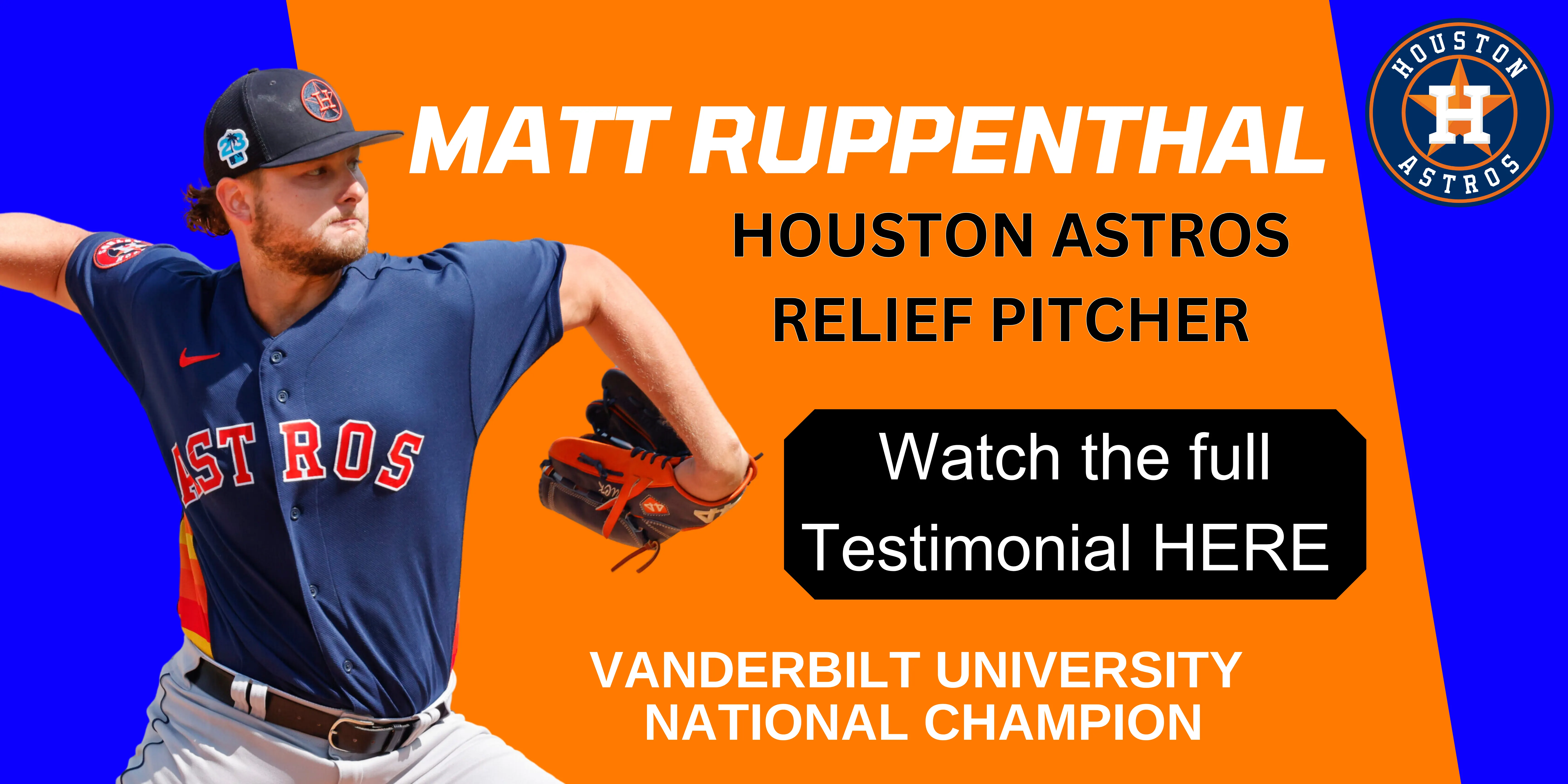 Matt Ruppenthal, Relief Pitcher — Houston Astros