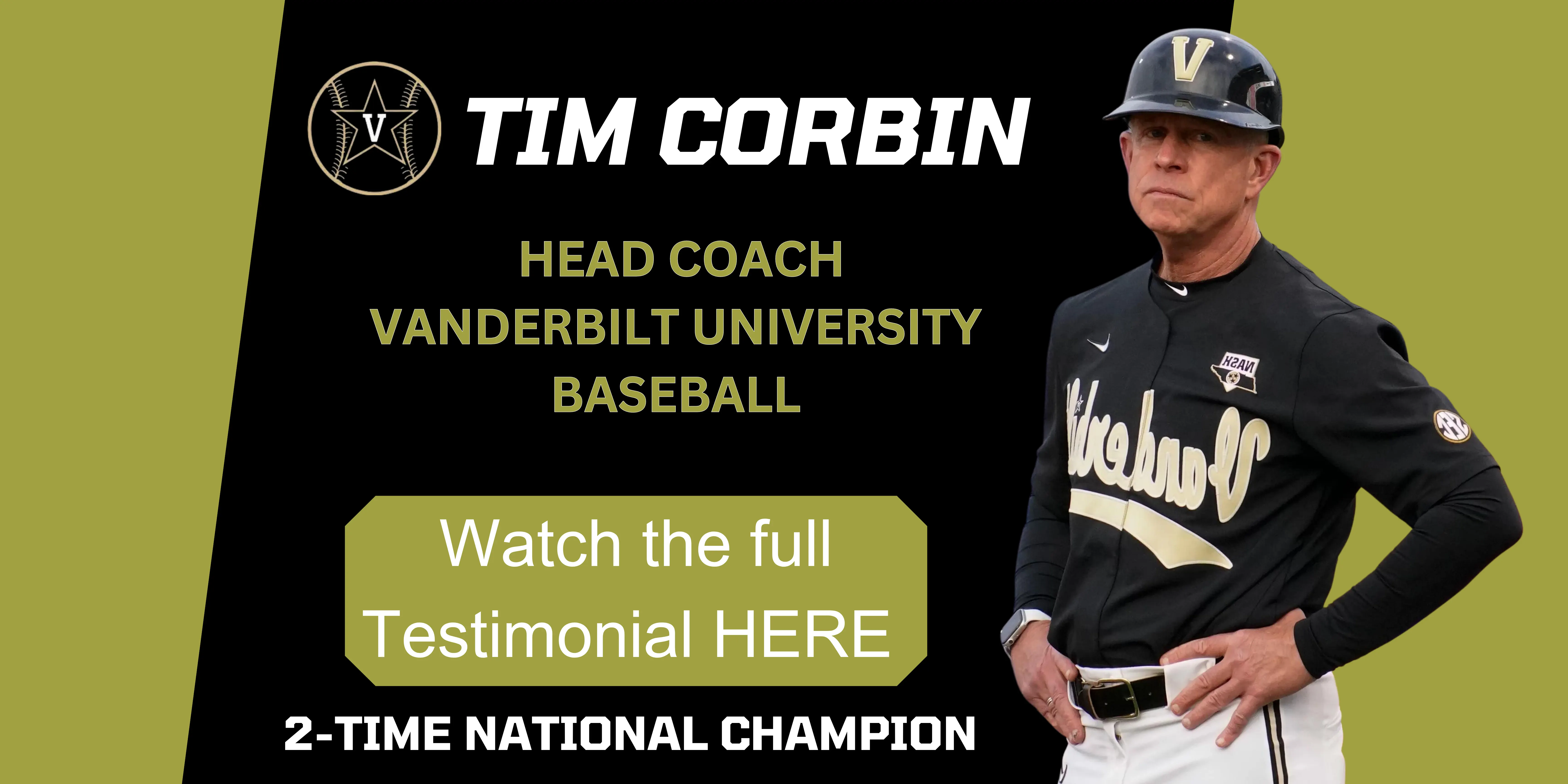 Tim Corbin, Head Coach — Vanderbilt University Baseball